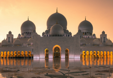 The Sheikh Zayed Grand Mosque